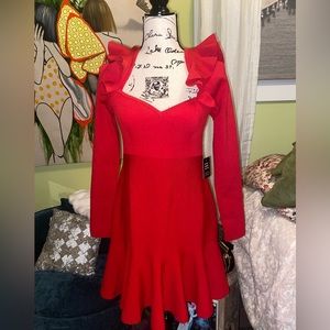 Red express dress